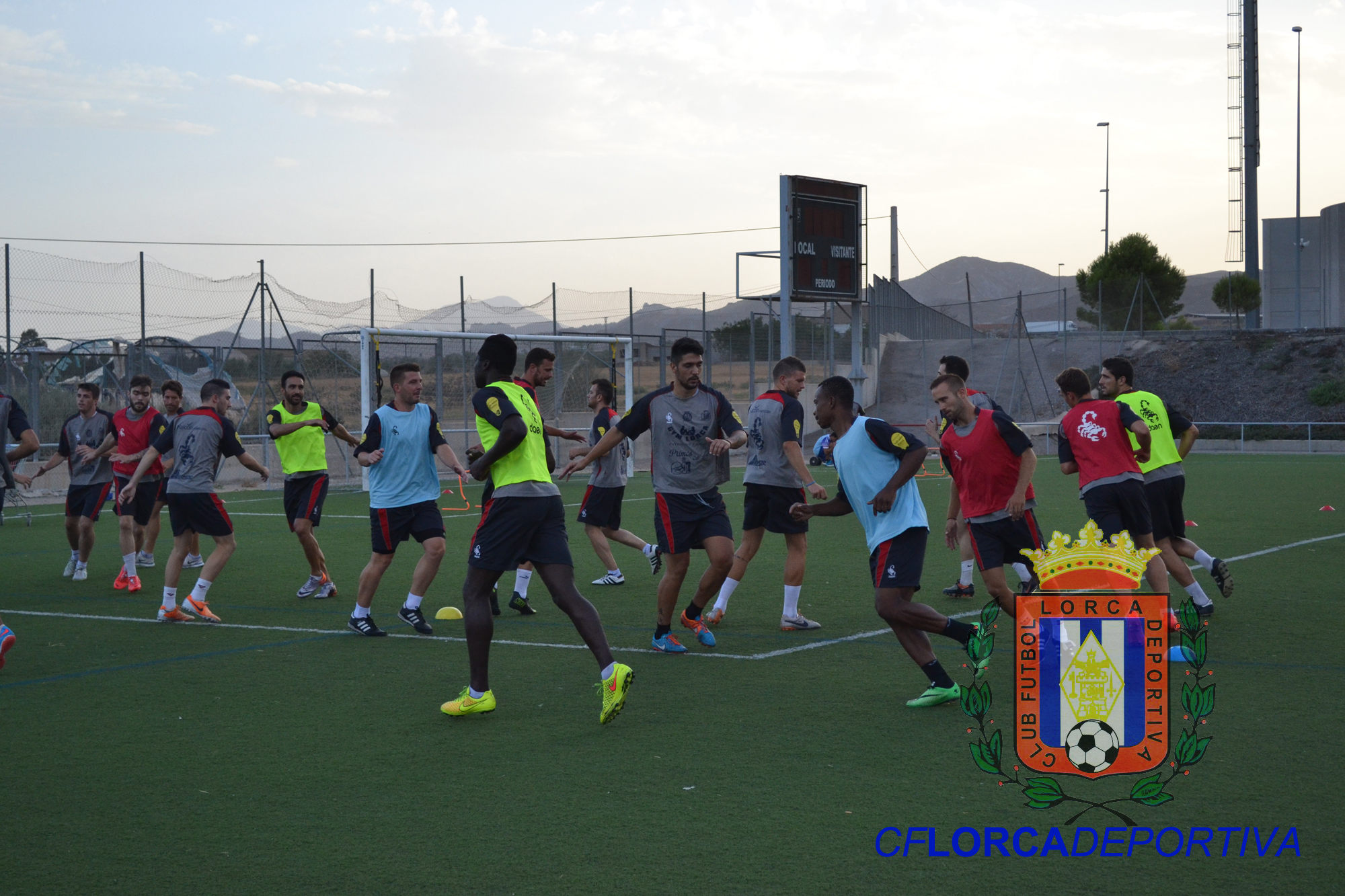 GALERÍA: Entrenamiento Lorca Deportiva 10/08/2015