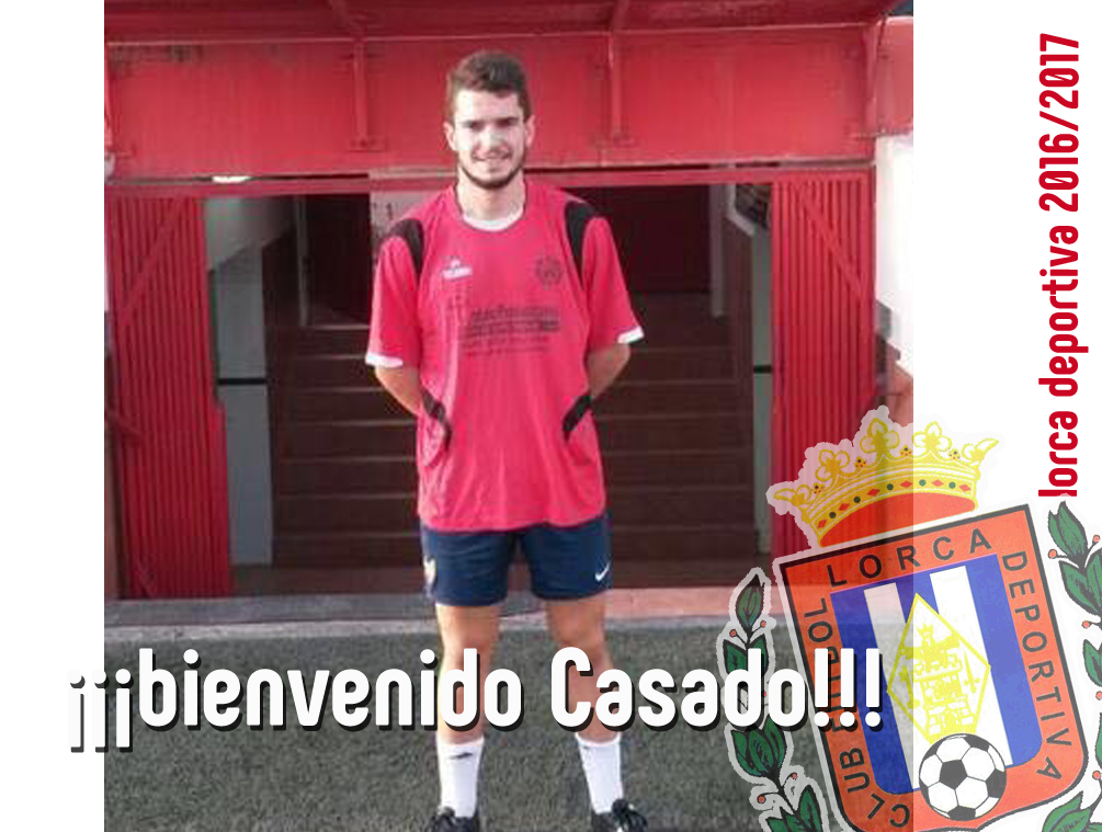Pedro Casado, nuevo jugador del Lorca Deportiva