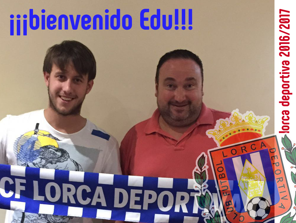 Edu Alarte, nuevo centrocampista del Lorca Deportiva