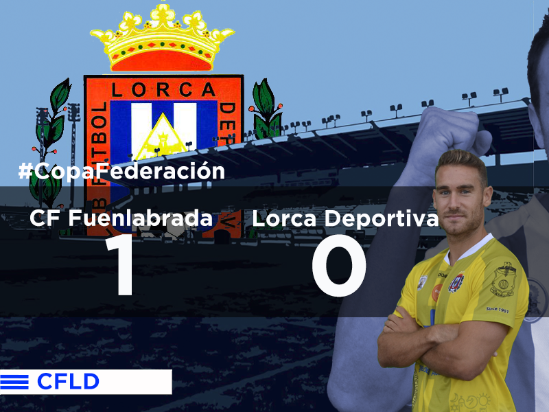 Derrota mínima del Lorca en la ida de cuartos de la Copa Federación (1-0)