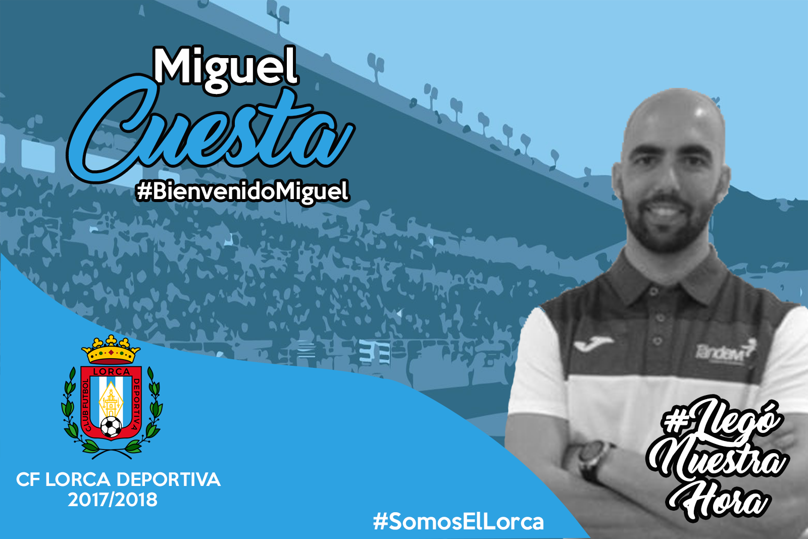 Miguel Cuesta, nuevo preparador físico del Lorca Deportiva