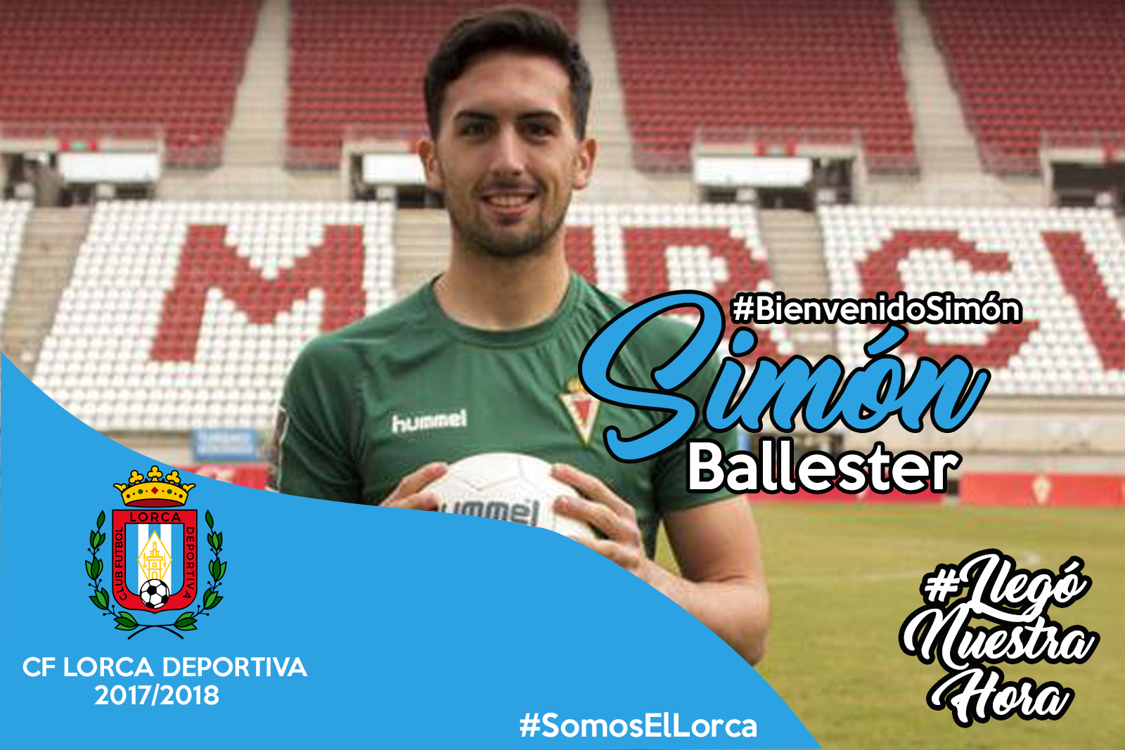 Simón, nuevo portero del Lorca Deportiva