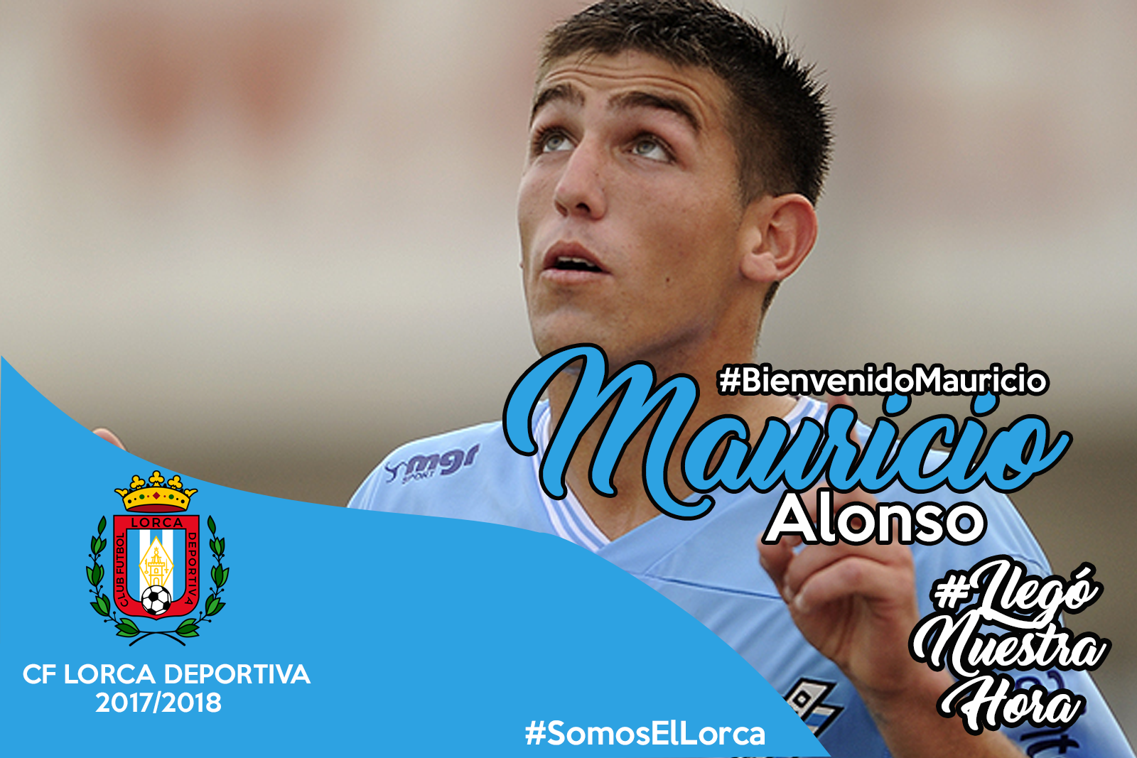 Mauricio Alonso, nuevo jugador del Lorca Deportiva