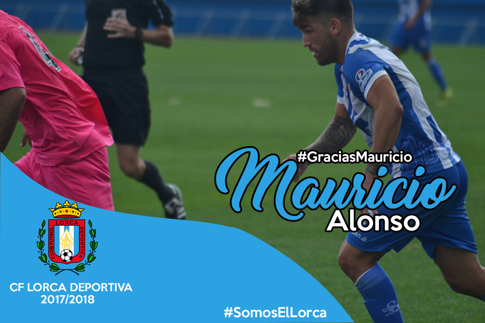 Mauricio «Loco» Alonso se desvincula del Lorca Deportiva