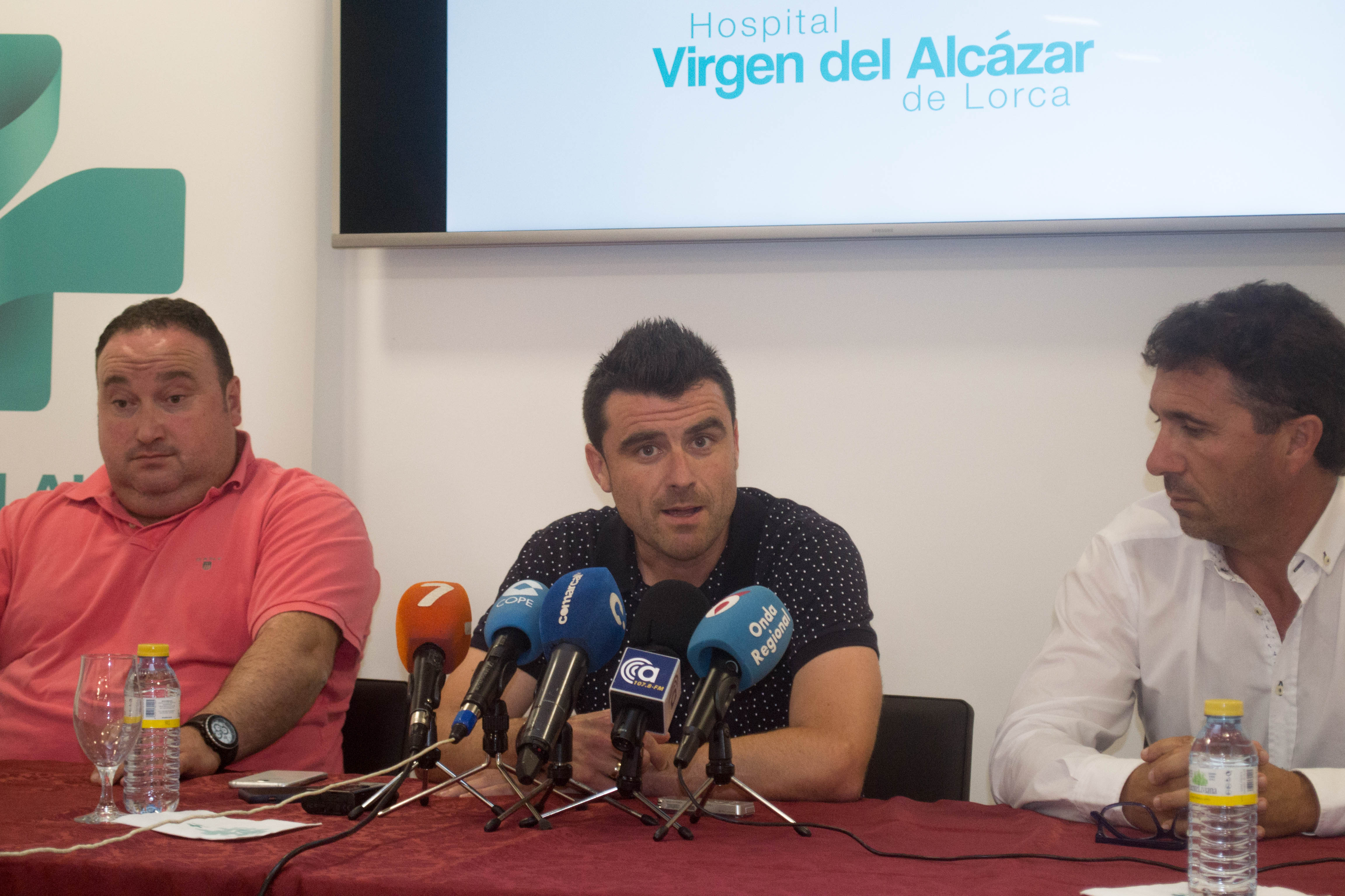 Presentación de Sergio Sánchez como entrenador del Lorca Deportiva