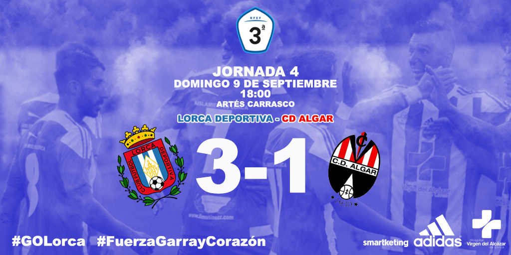 GALERÍA: Lorca Deportiva 3-1 CD Algar