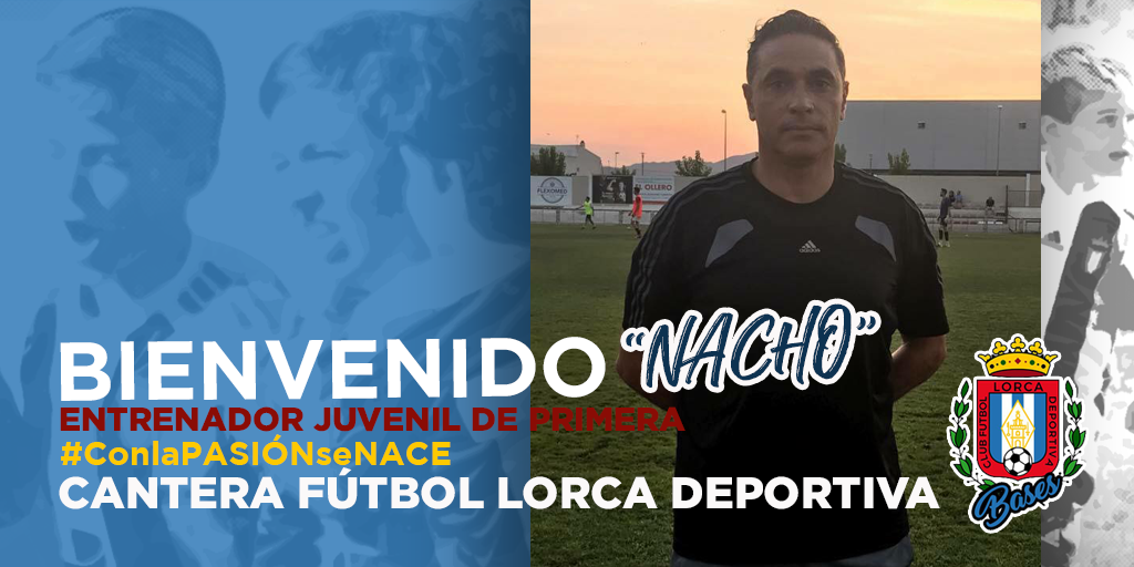Nacho García Alonso llega a la Cantera del Lorca Deportiva para entrenar al Juvenil de Primera