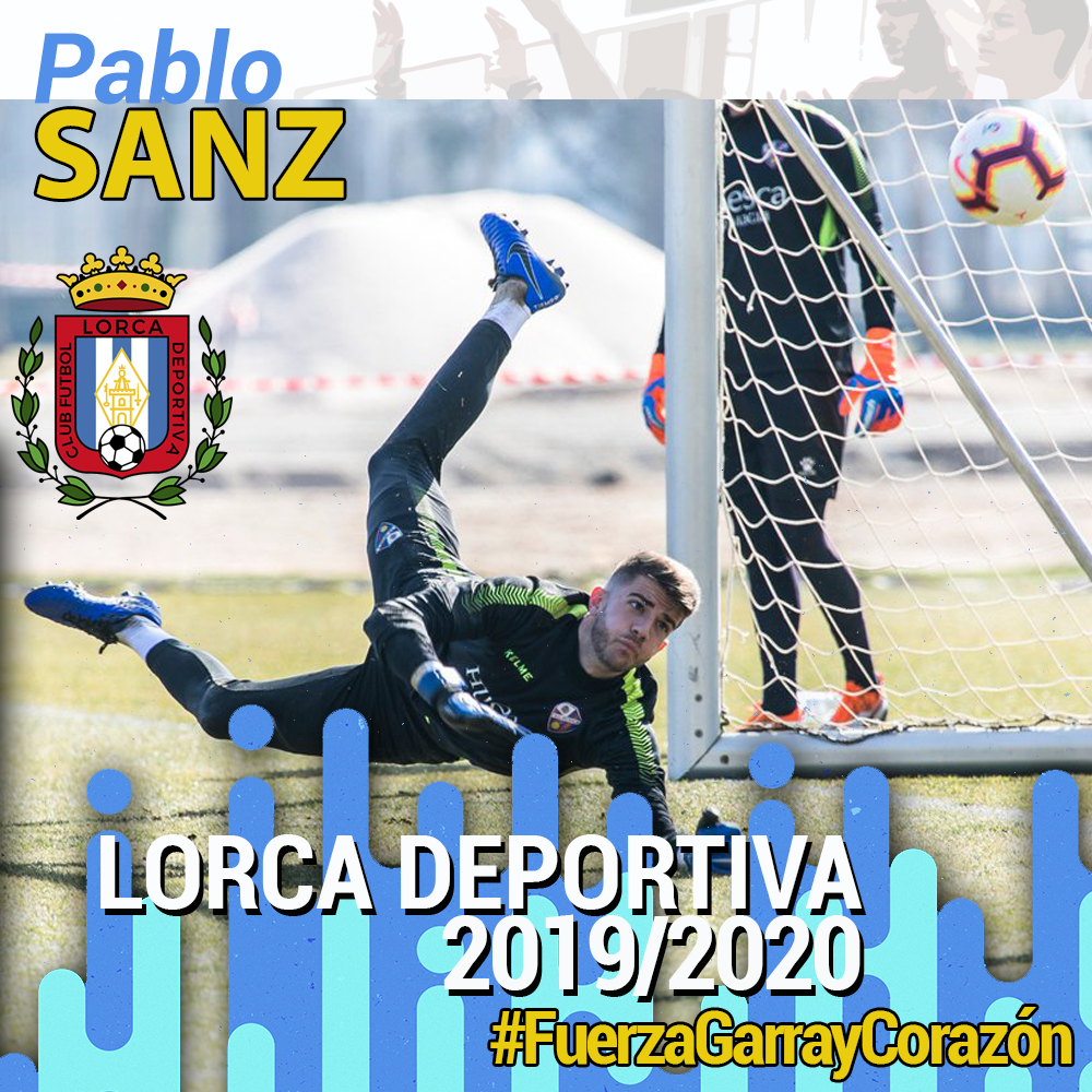 Pablo Sanz, nuevo portero del Lorca Deportiva