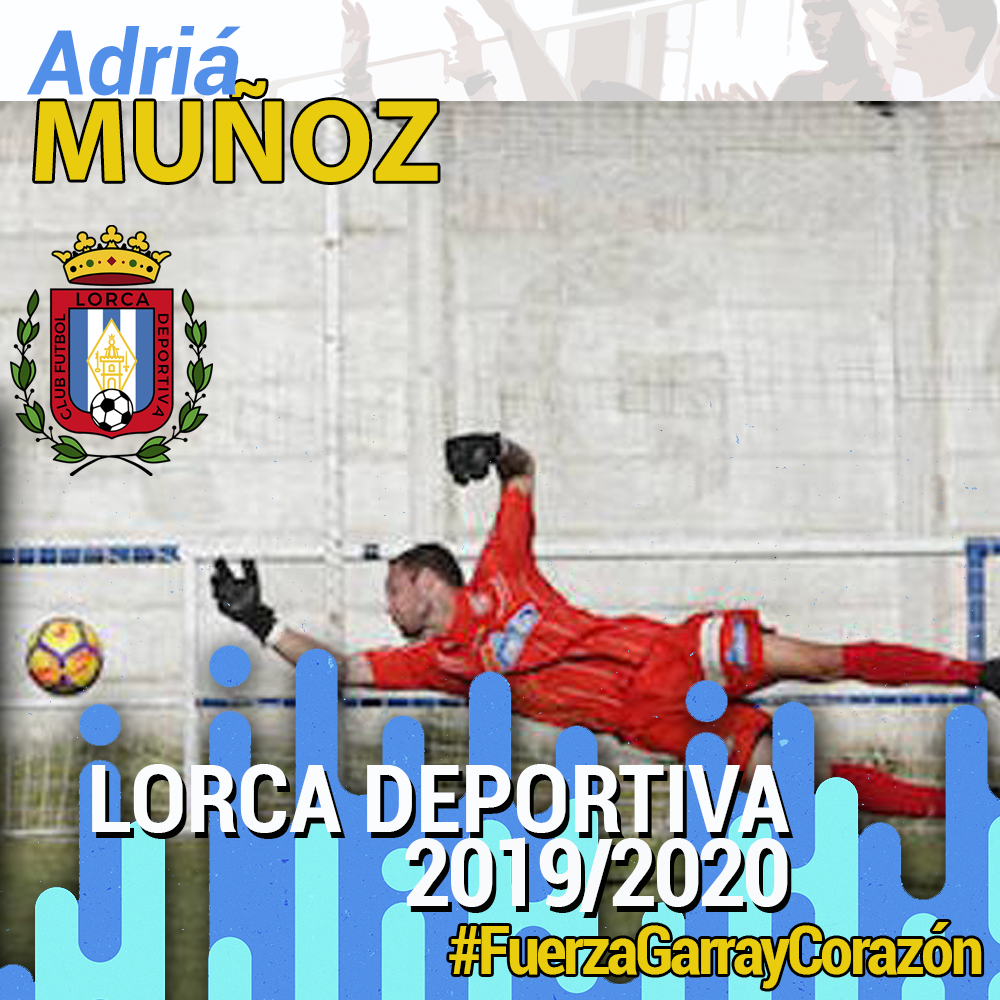 Adriá Muñoz, nuevo portero del Lorca Deportiva