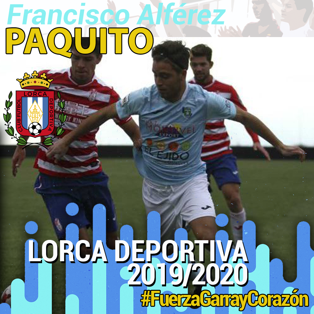 Paquito, nuevo jugador del Lorca Deportiva