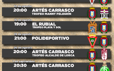 Cerrado el calendario de partidos de pretemporada del Lorca Deportiva 22/23