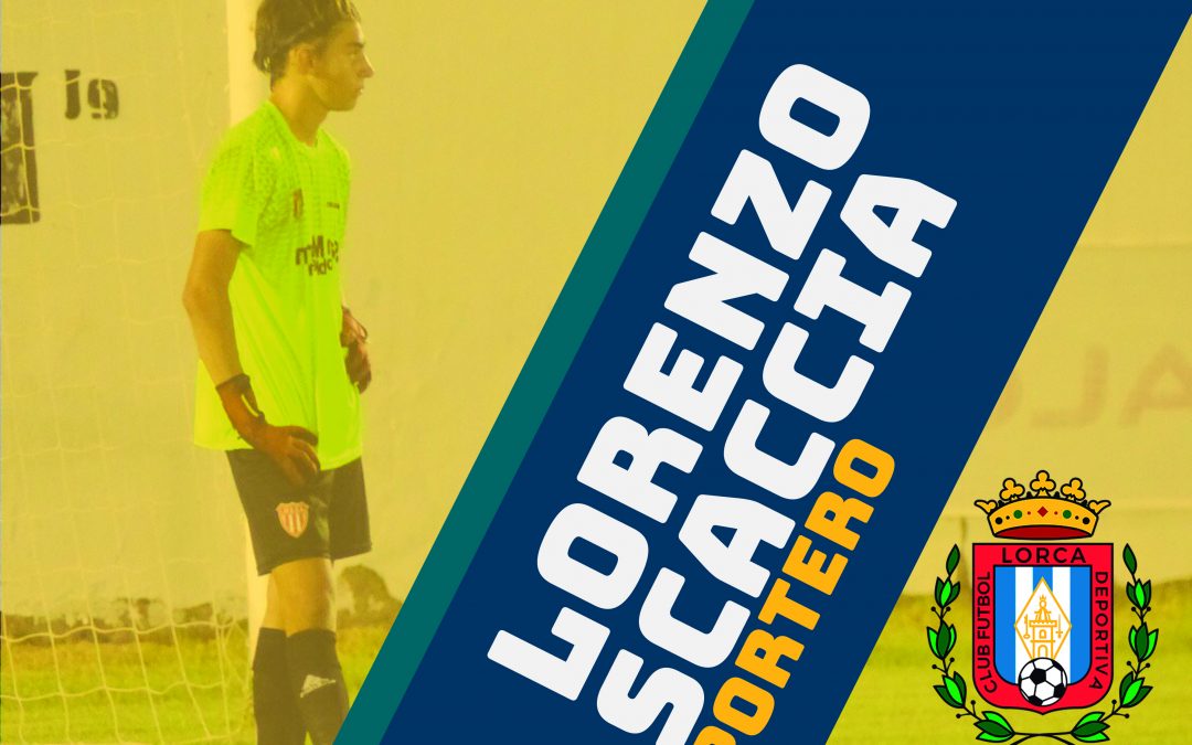 Lorenzo Scaccia, tercer portero del Lorca Deportiva 22/23