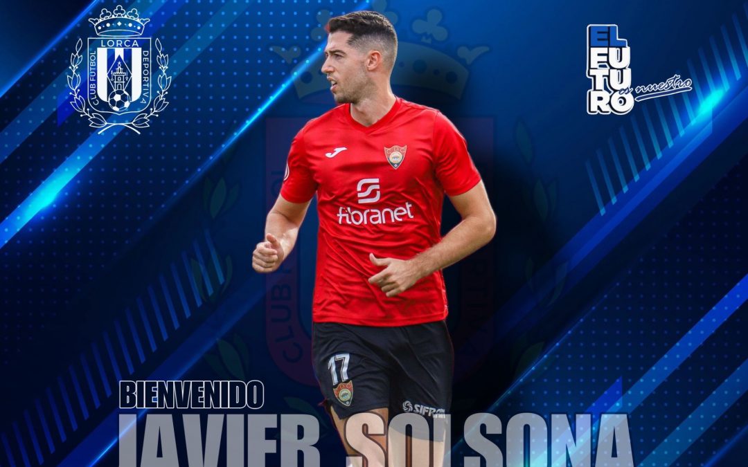 Javier Solsona, nuevo delantero del Lorca Deportiva