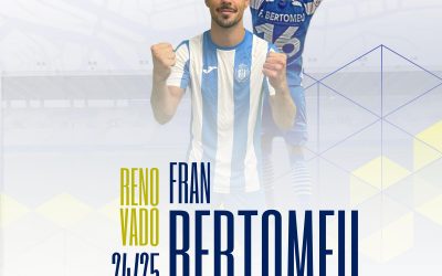 Fran Bertomeu renueva por una temporada más con el Lorca Deportiva