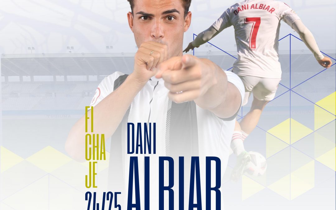 Dani Albiar, nuevo jugador del Lorca Deportiva