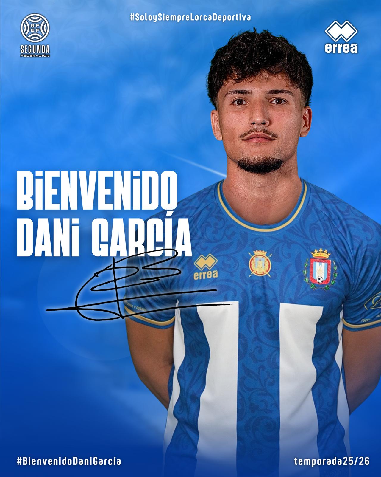 Dani García, nuevo jugador del Lorca Deportiva