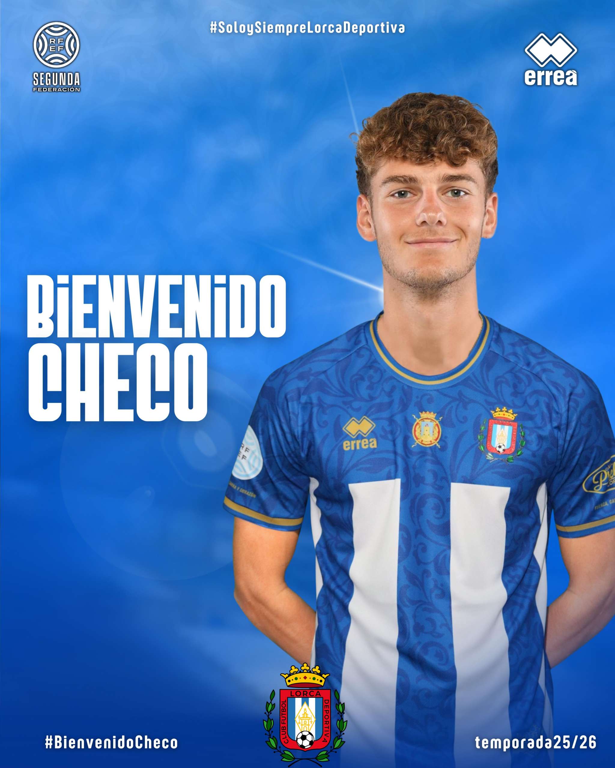 Checo, nuevo jugador del Lorca Deportiva