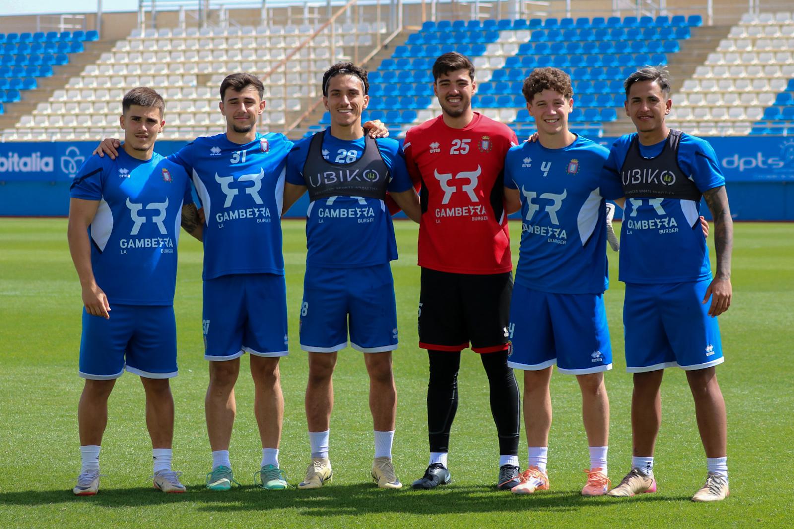 La cantera gana protagonismo en la previa del encuentro ante el Xerez CD.