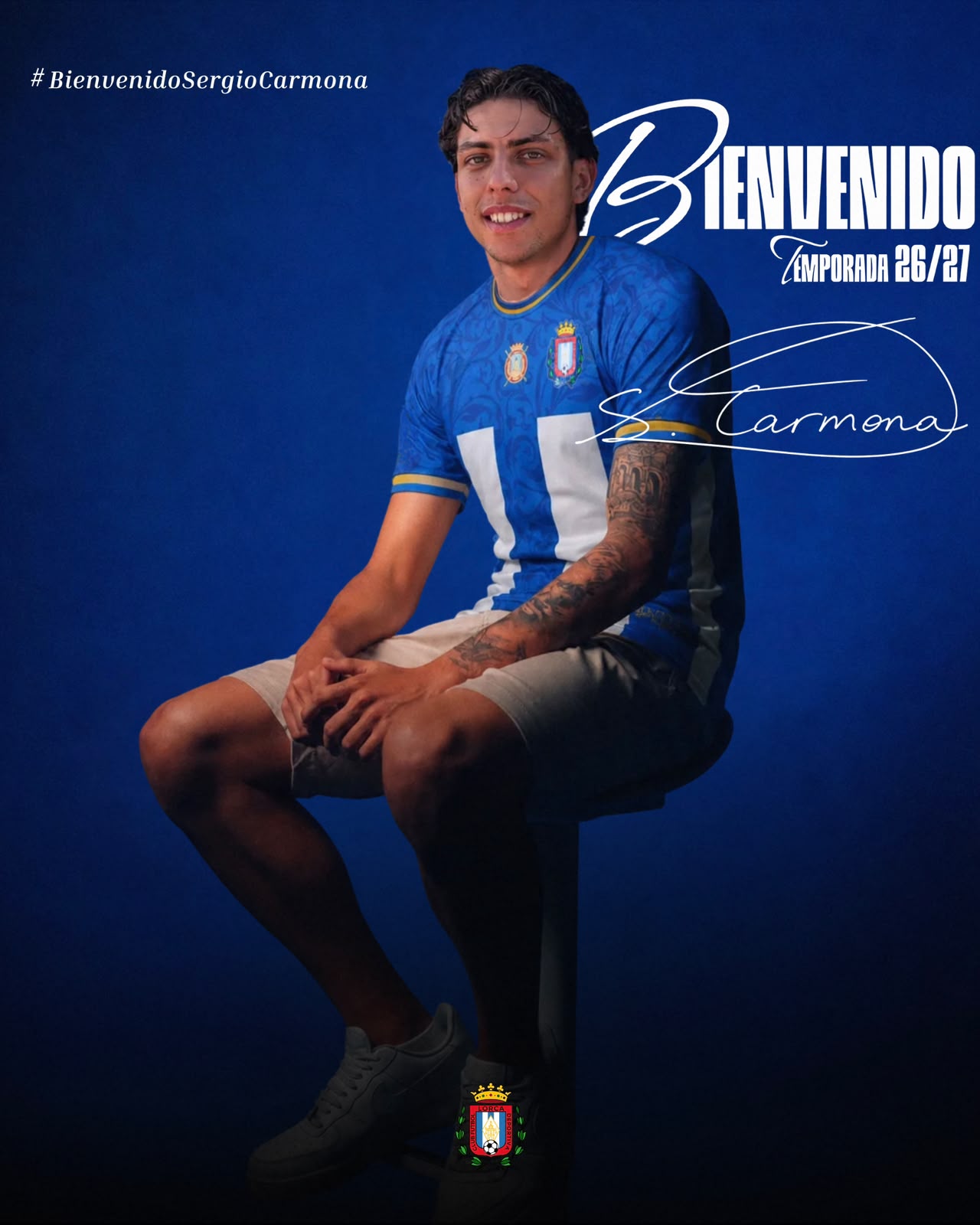 Sergio Carmona, nuevo jugador del Lorca Deportiva