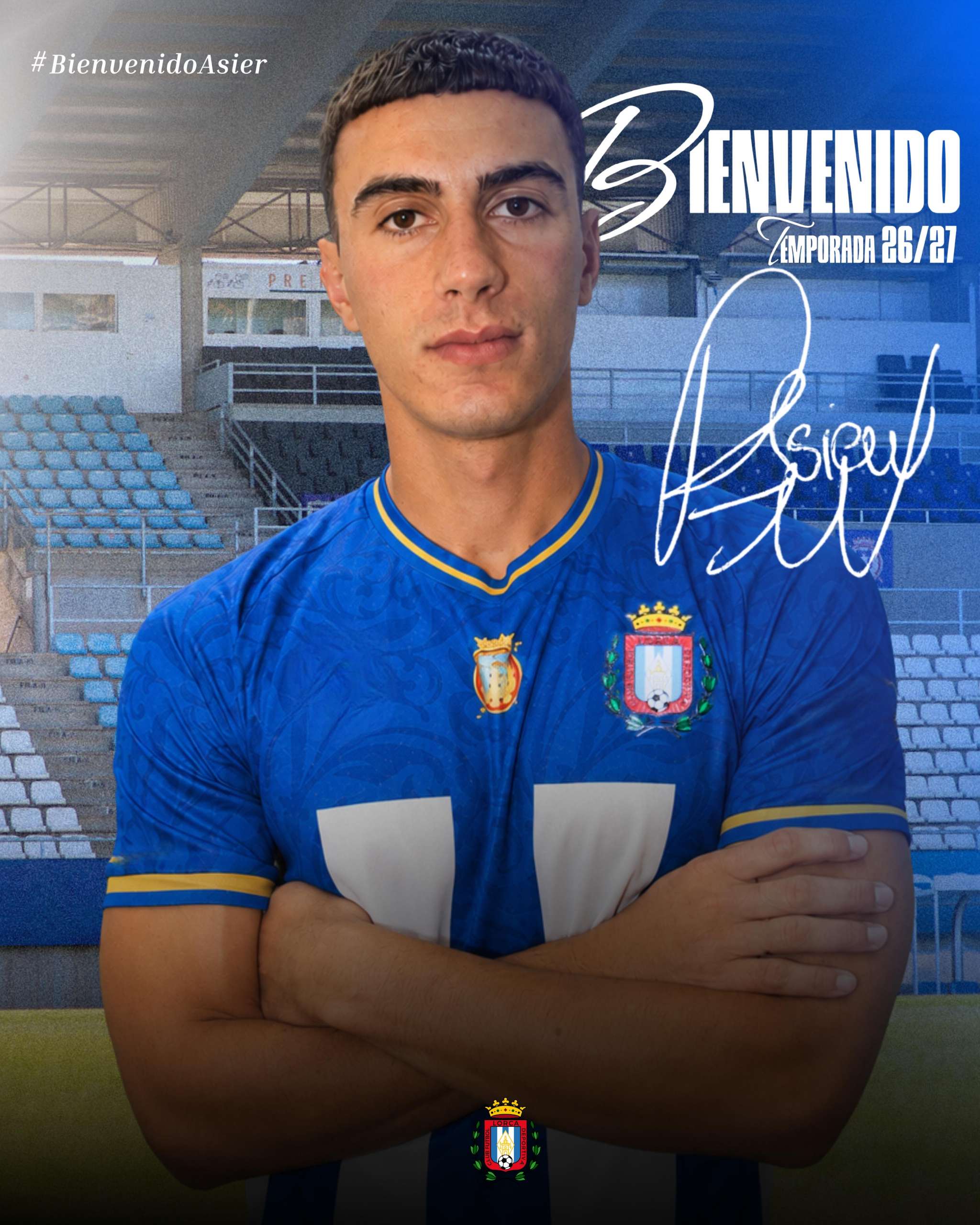 Asier Pérez, nuevo jugador del Lorca Deportiva